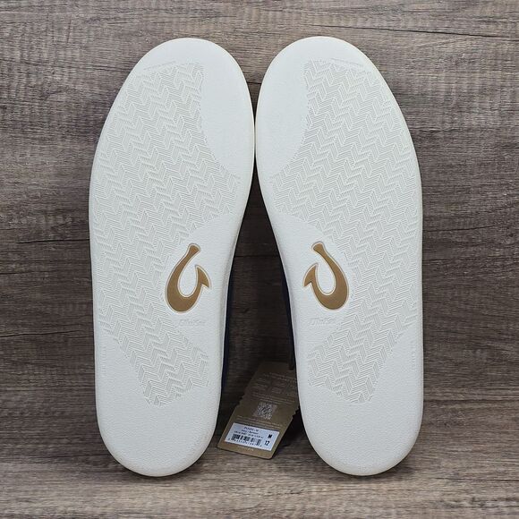 Olukai Punini Men's Size 12 Navy Blue Green Sneakers (10514-548Z) NEW - Picture 7 of 8